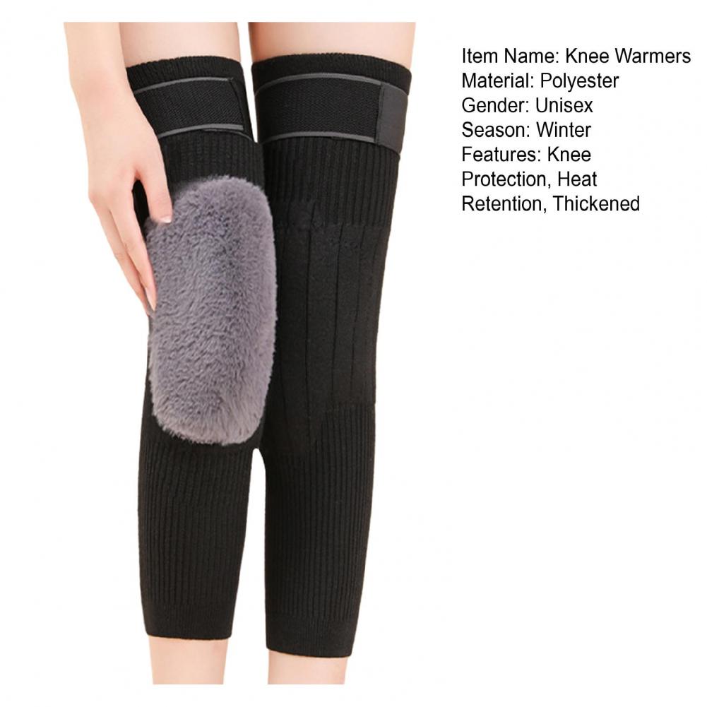 1 Pair Unisex Winter Wool Knee Brace Pads – Warmth, Comfort, & Support! 🧦🔥