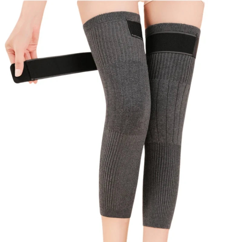 1 Pair Unisex Winter Wool Knee Brace Pads – Warmth, Comfort, & Support! 🧦🔥