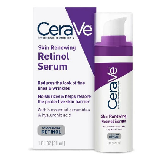 Cerave 4-in-1 Skincare Bundle: Night Cream, Sunblock, Cleanser & Serum For Radiant Skin